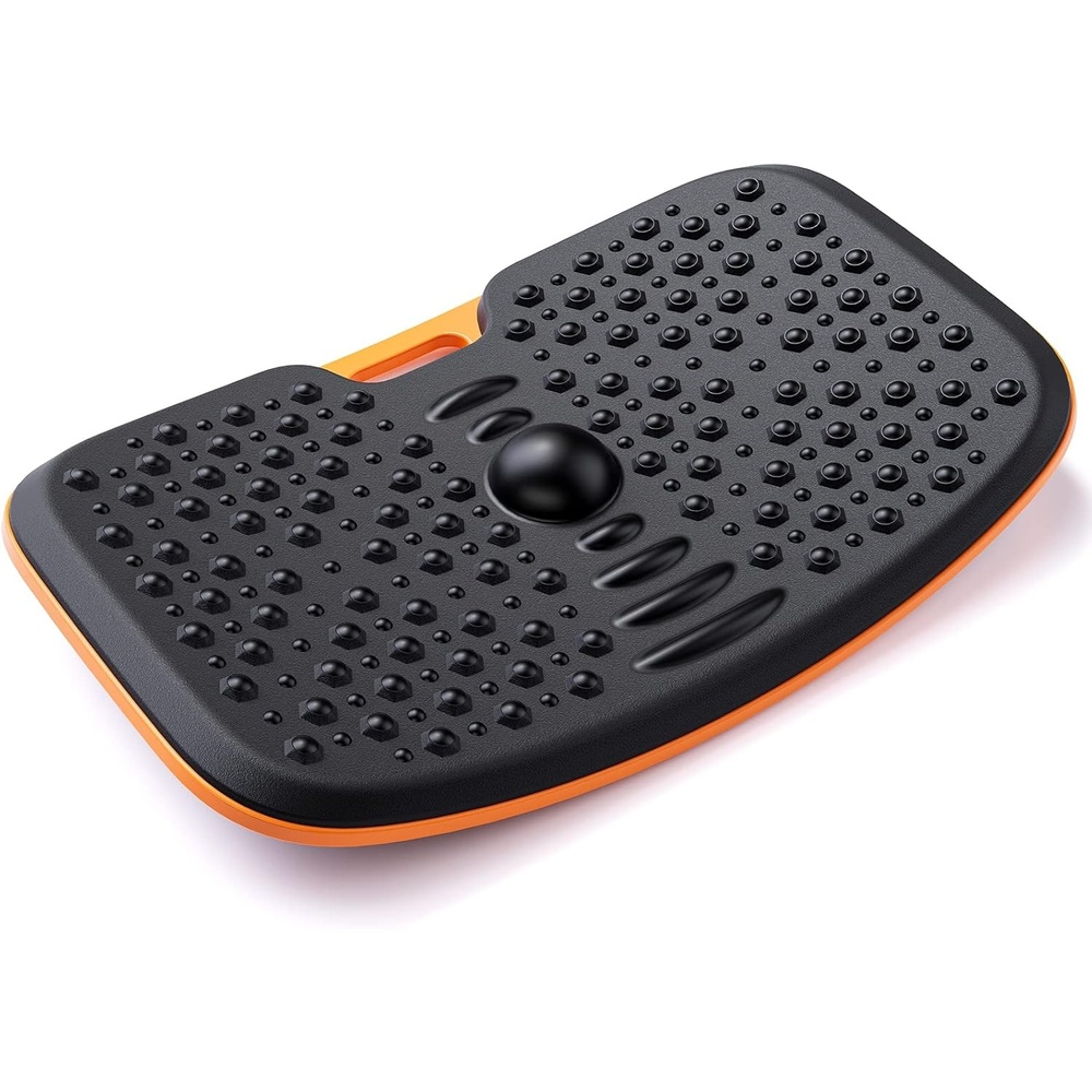 image:imageErGear Anti Fatigue Mat Balance Board Standing Desk Mat Balance Boards Sit Stand Desk Mat Accessory Ergonomic Design NonSlip Bottom Wobble Balance Board Black Large