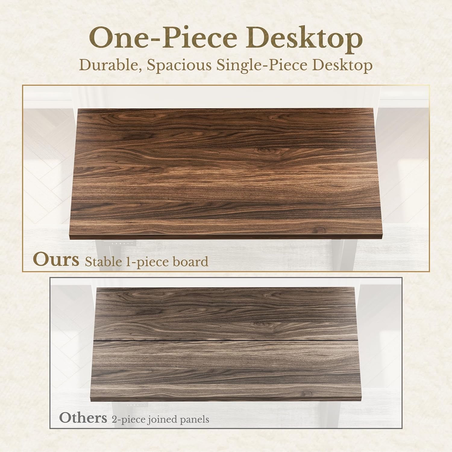 image:imageErgear Height Adjustable Electric Standing Desk 48x24 Inches Sit Stand up Memory Computer Home Office Desk NaturalEGESD5NBlack Walnut