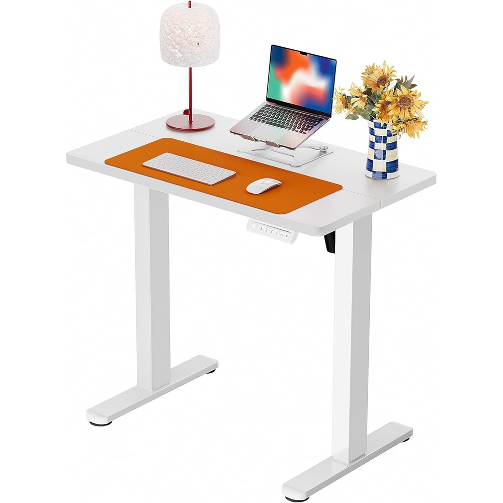 image:imageErgear Height Adjustable Electric Standing Desk 48x24 Inches Sit Stand up Memory Computer Home Office Desk NaturalEGESD5NWhite