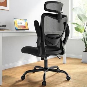 image:imageErGear Ergonomic Office Chair High Back Desk Chair with Adjustable Lumbar Support and Headrest Mesh Office Chair Swivel Computer Chair for Home Office Gaming Black