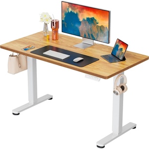 image:imageErgear Height Adjustable Electric Standing Desk 48x24 Inches Sit Stand up Memory Computer Home Office Desk NaturalEGESD5NLight Vintage Brown